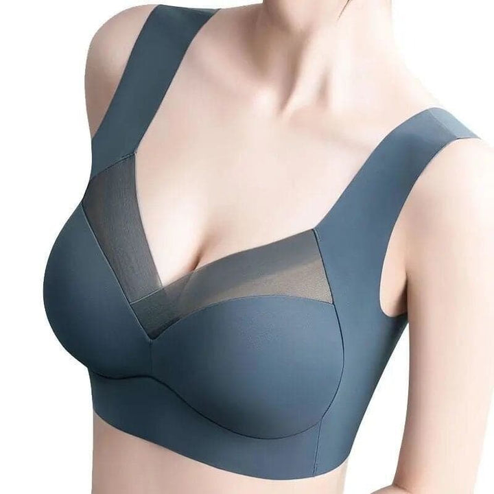Sujetador push up y sin aros, diseñado para mujeres que buscan soporte y confort.