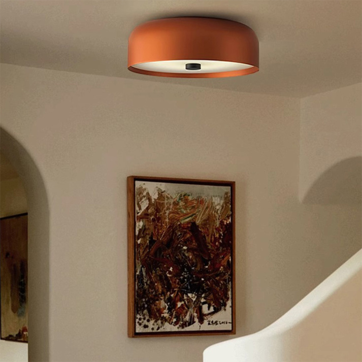 Iluminación LED de techo, diseño redondo y minimalista, perfecto para crear un ambiente moderno.