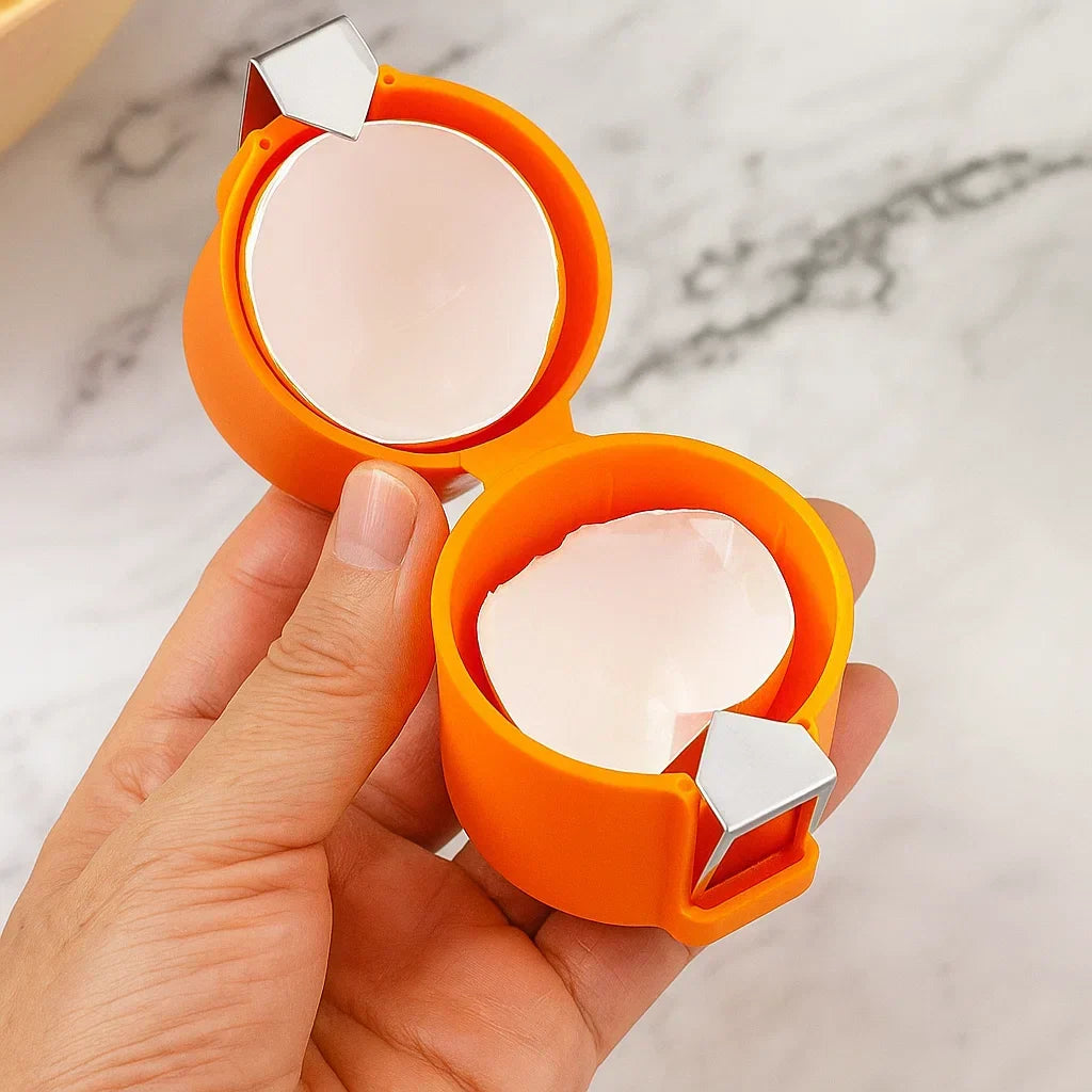 Práctico abridor de huevos manual de ABS, herramienta clave para una cocina fácil y una higiene óptima.
