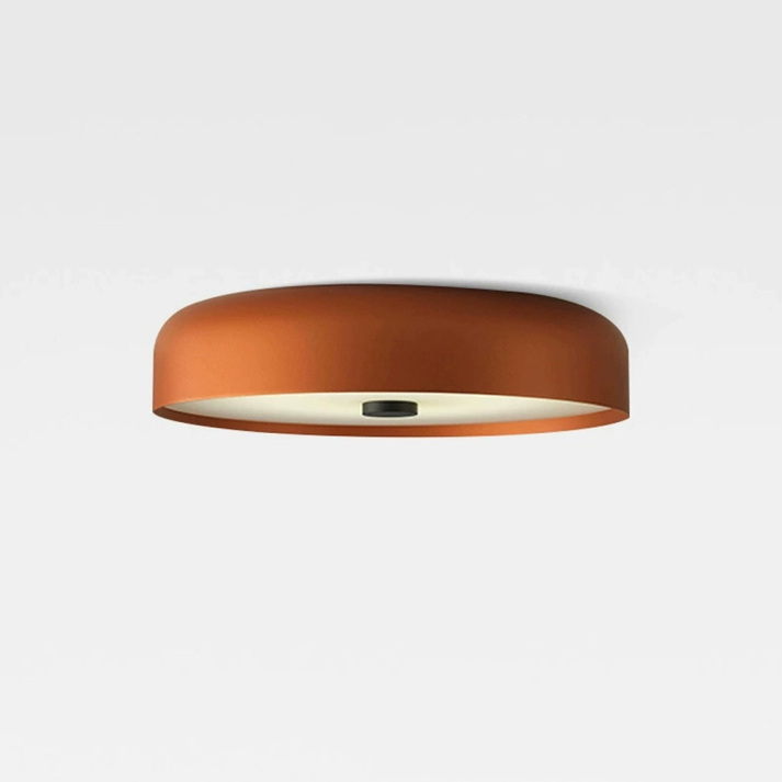 Lámpara de techo LED moderna, forma redonda minimalista, perfecta para una oficina con estilo.