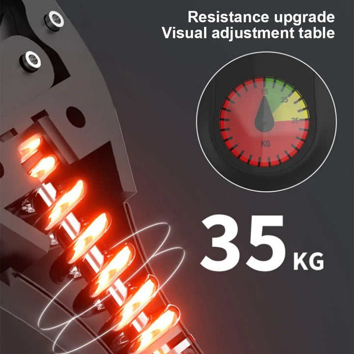 Ejercitador FlexCore con resistencia ajustable para rehabilitación pélvica.