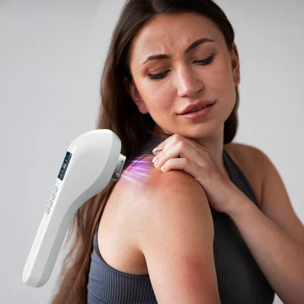 Dispositivo de fototerapia UVB 308nm compacto para tratamiento de piel en casa. Cuidado dermatológico.