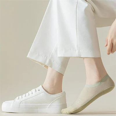 Calcetines invisibles de algodón suave para hombre y mujer. Discretos y cómodos para uso diario.