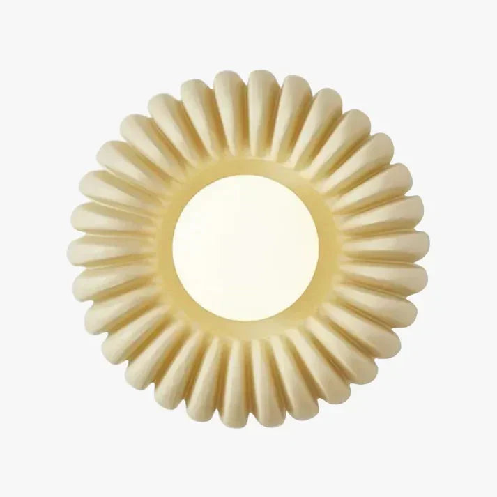 Lámpara de pared LED redonda que aporta un toque moderno a tu decoración.