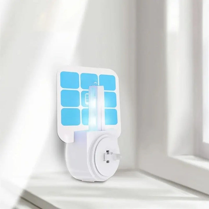 Trampa de mosquitos para el hogar, eliminador eléctrico con luz UV.