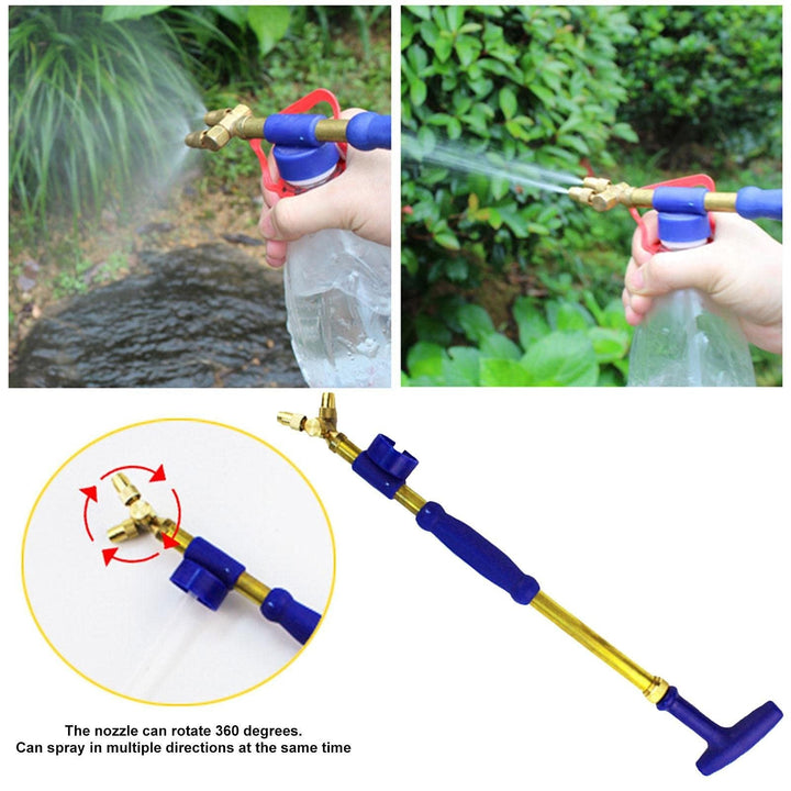 Pulverizador de mano para agricultura y hogar, para aplicar spray de manera eficiente en cultivos.