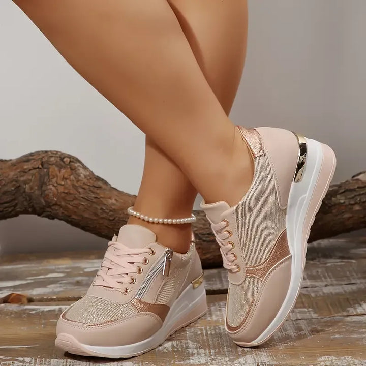 Zapatos de mujer amortiguados y ligeros, ofrecen máximo confort y transpirabilidad para el día a día.