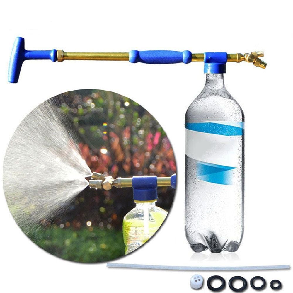 Pulverizador manual portátil, ideal para riego de jardín y plantas, versátil y fácil de usar.