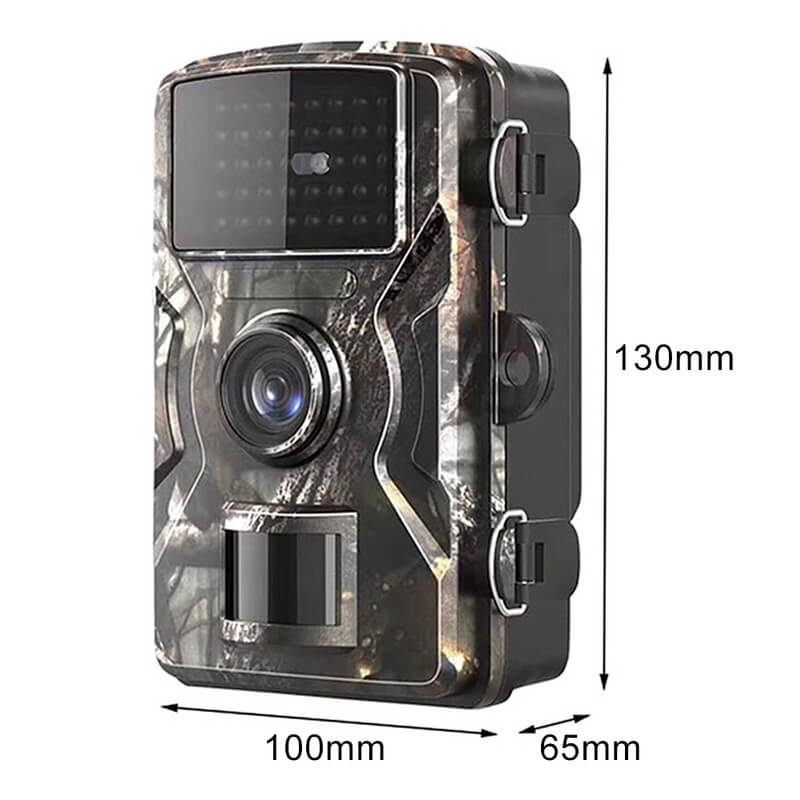 Cámara de caza 16MP 1080P Full HD, resistente al agua con visión nocturna para capturar fauna en su hábitat.