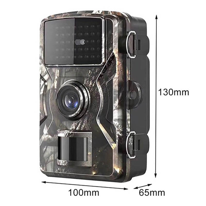 Cámara de caza 16MP 1080P Full HD, resistente al agua con visión nocturna para capturar fauna en su hábitat.