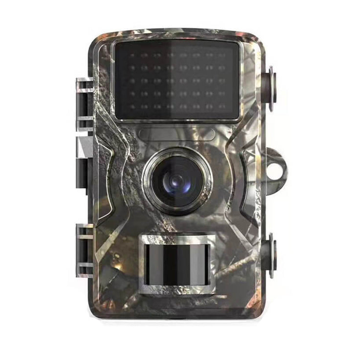 Cámara de caza discreta con visión nocturna invisible, graba 1080P y 16MP para el seguimiento de animales.