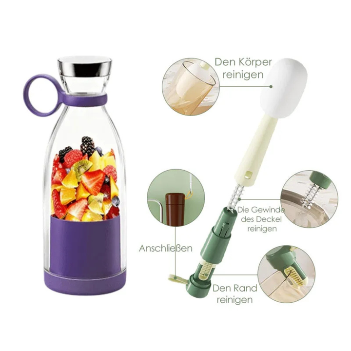 Extractor de jugo portátil USB, diseño unisex. Frescura y vitalidad en cada batido para tu estilo de vida.