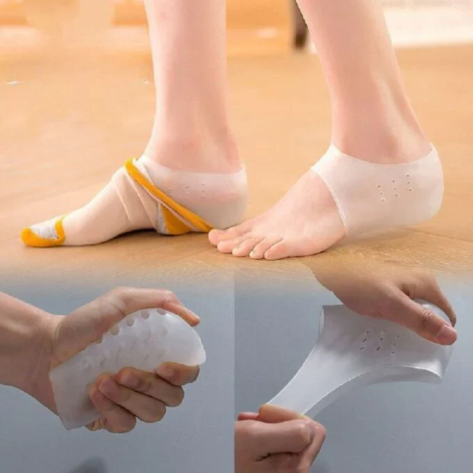 Plantillas invisibles de aumento de altura para hombres y mujeres, adaptables a todo tipo de calzado, confort.