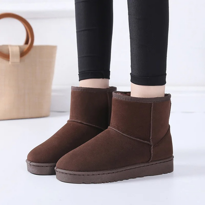 Botas de invierno antideslizantes para niñas. Calzado seguro y cálido para disfrutar del frío y la nieve.