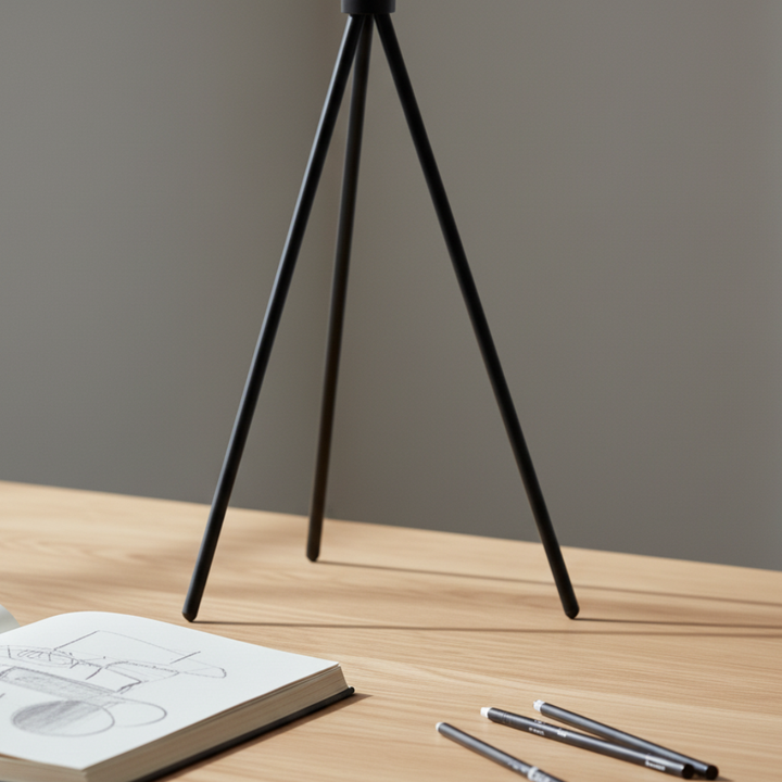 Lámpara LED de luna para crear ambiente. Luz cálida regulable, perfecta para decoración moderna de mesa/suelo.