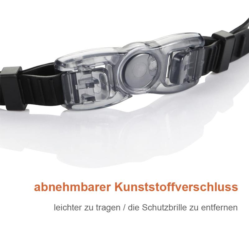 Gafas de triatlón cómodas y sin fugas para adultos. Lentes con protección UV y tratamiento antivaho.