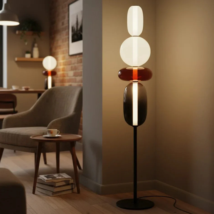 LED moderna Solenne, lámpara escultural para diseño interior sofisticado. Para salón.