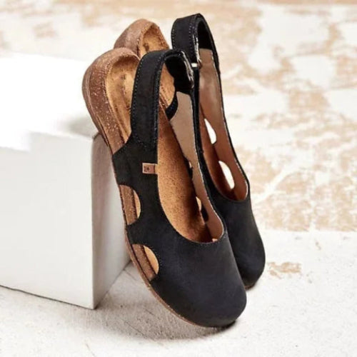 Sandalias de mujer con punta cerrada y soporte ortopédico para máxima comodidad, ideal para el verano.
