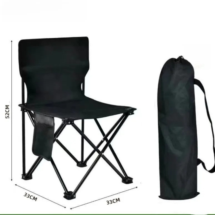 Silla plegable multiusos para jardín, camping, playa y balcón. Muy versátil y funcional.