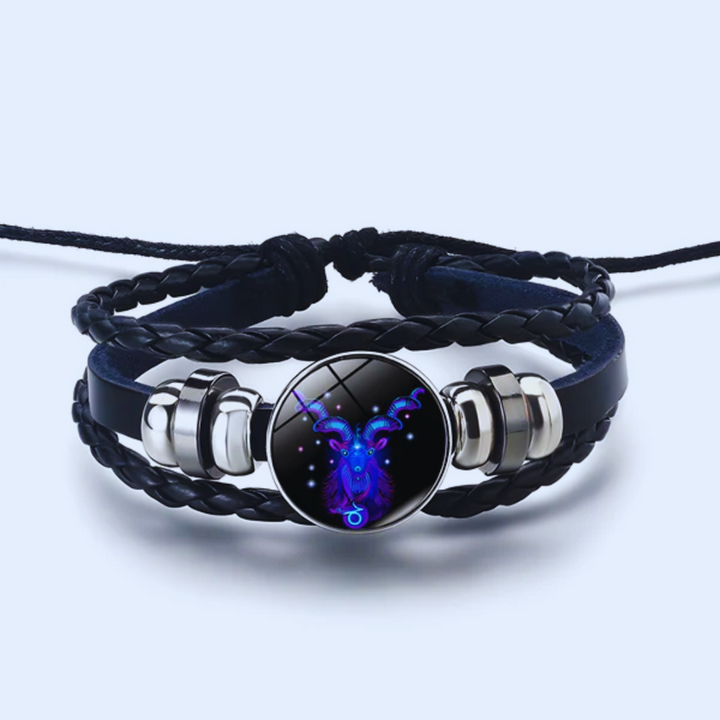 Regalo original: pulsera zodiacal para él/ella, promueve armonía y suerte.