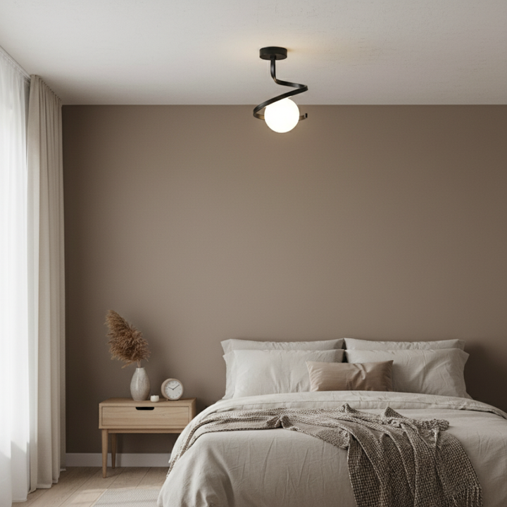 Lámpara de techo LED Slim Halo, diseño moderno y fácil de instalar, ideal para cualquier interior.