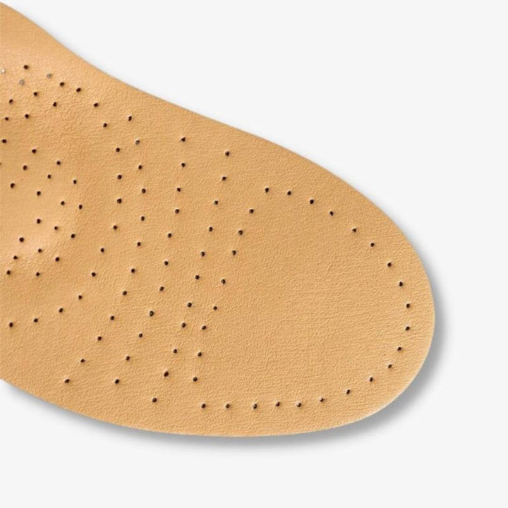 Plantilla ortopédica para fascitis plantar, proporciona soporte de arco, absorción de impacto y confort duradero.