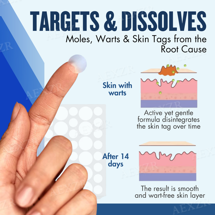 Belleza y cuidado piel: parches efectivos para remover manchas y verrugas. Logra un cutis perfecto.