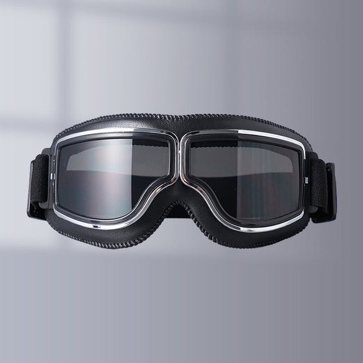 Disfruta la conducción con gafas vintage de motocicleta, máxima protección y un toque retro.