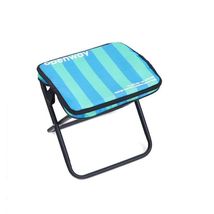 Taburete de pesca plegable, compacto y ligero. Perfecto para la orilla del río o lago.
