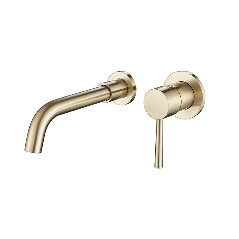 Grifo de pared para baño, color cobre antiguo, diseño exclusivo y moderno.