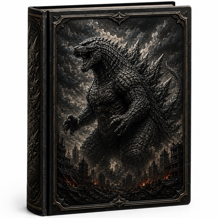 Cuaderno vintage místico Titán para escritura creativa, journaling y arte. Regalo fantasía.