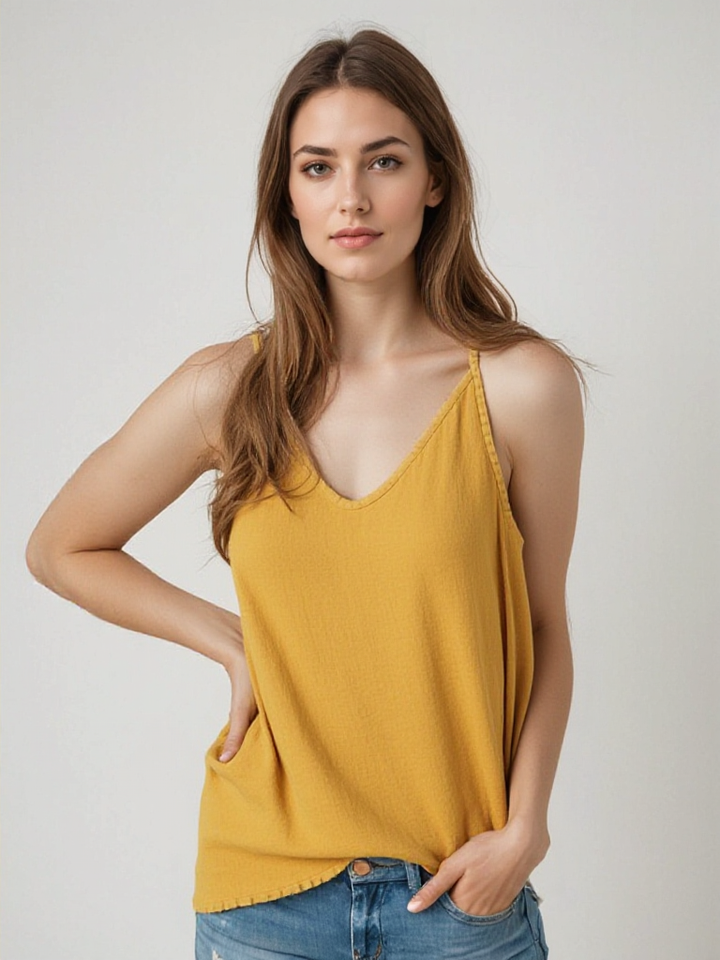 Blusa larga fluida elegante para mujer, ideal verano. Fresca, ligera y cómoda para un estilo chic.