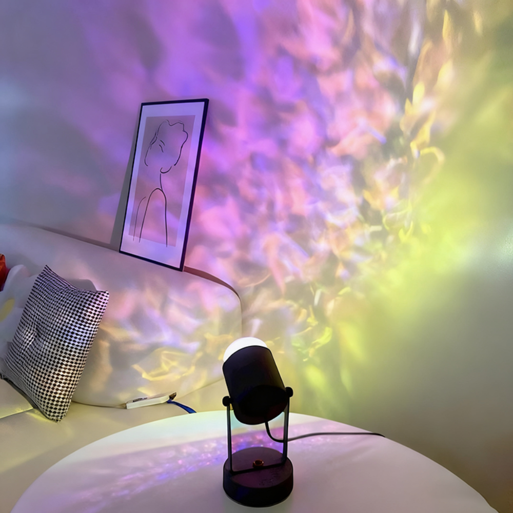 Iluminación LED RGB para mesa, lámpara decorativa con atmósfera ajustable.