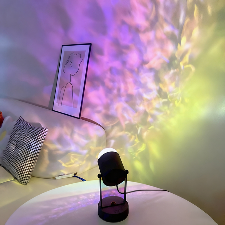 Iluminación LED RGB para mesa, lámpara decorativa con atmósfera ajustable.