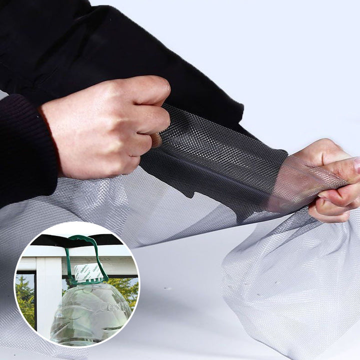 Mosquitera de ventana autoadhesiva, solución duradera para ventilar tu hogar sin insectos.