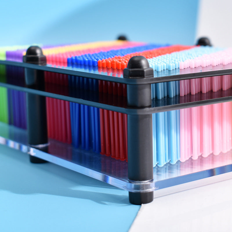 Regalo único: Juguete de arte 3D Pin Art interactivo. Fomenta la creatividad y relaja. Decoración original.