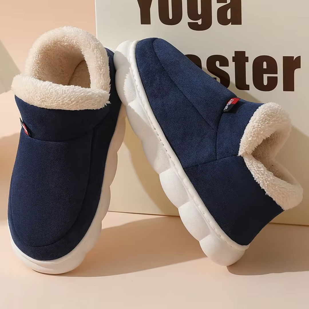 Cómodas pantuflas LIVIA suaves para mujer, el calzado ideal de hogar y relax para el invierno.