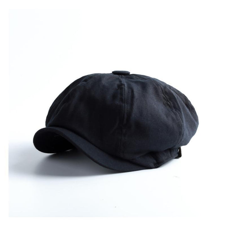 Boina flatcap para hombre, estilo vintage. Accesorio retro clásico, perfecto para el invierno.