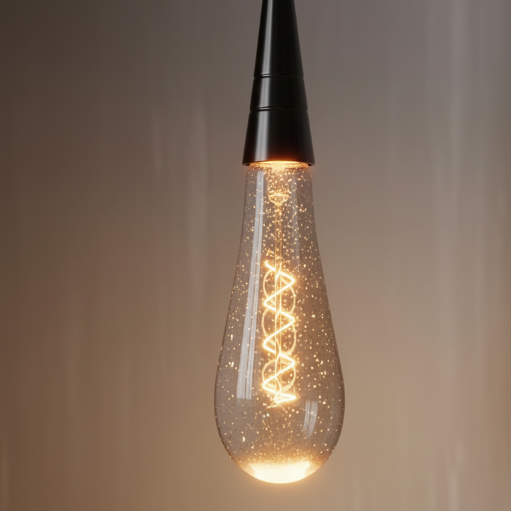 Aplique de cristal LED para montaje en pared. Diseño elegante que aporta luz ambiental a cualquier espacio.