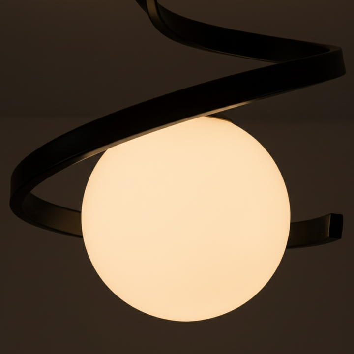 Luz de techo LED Slim Halo, versátil para sala, dormitorio o pasillo, con iluminación moderna.