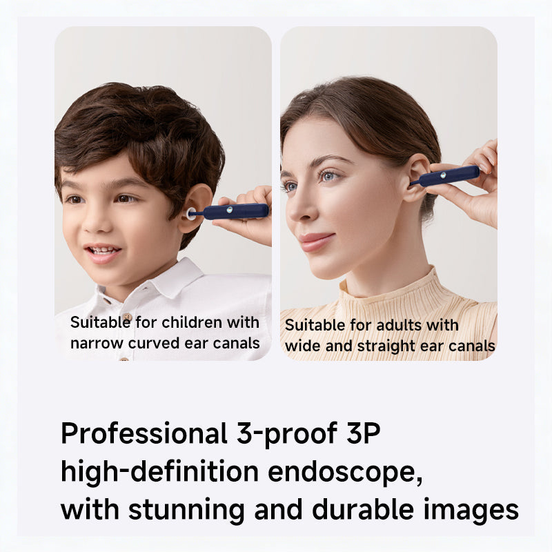 Tecnología avanzada en removedor de cerumen con cámara HD, visualiza y cuida tus oídos de forma eficaz.