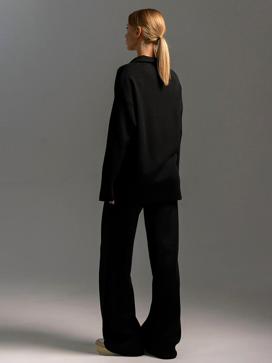 Ropa de mujer: conjunto de punto suave de lana para otoño invierno. Moda cómoda y con estilo.