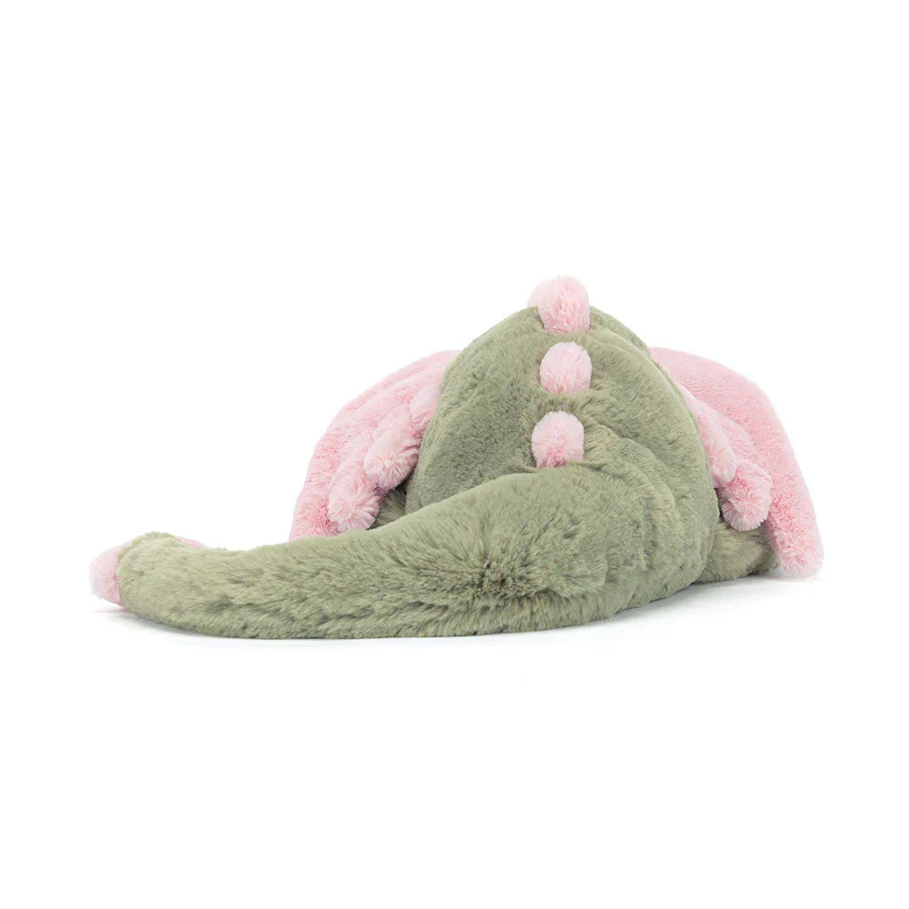 Regalo adorable: Peluche de dragón suave. Juguete de fantasía ideal para niños y adultos.