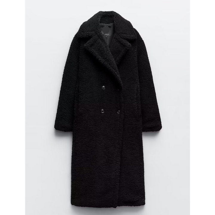 Abrigo largo STELLA para mujer, cálido y elegante. Chaqueta de invierno femenina, ideal para el frío.