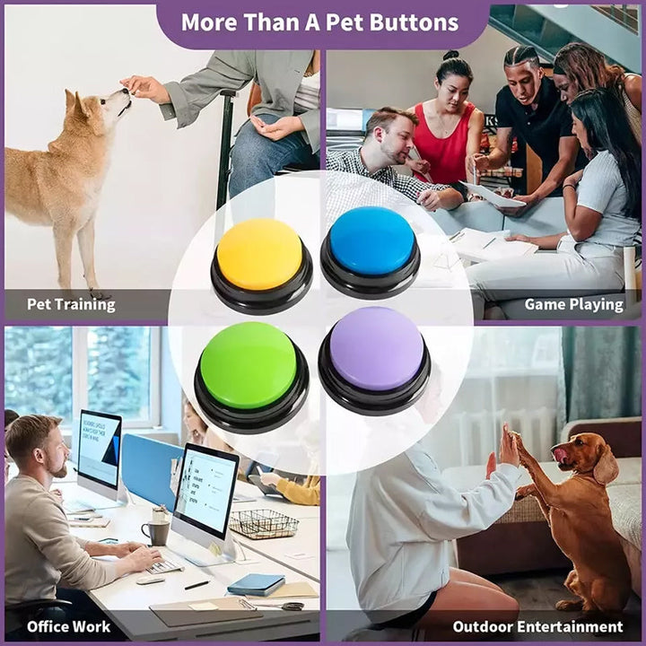 Entrena y juega con tu gato usando este botón de voz interactivo de ABS, muy útil.