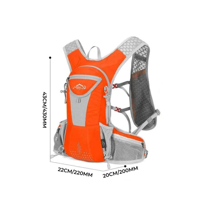 Mochila de hidratación impermeable unisex 2L, para tus carreras y aventuras al aire libre.