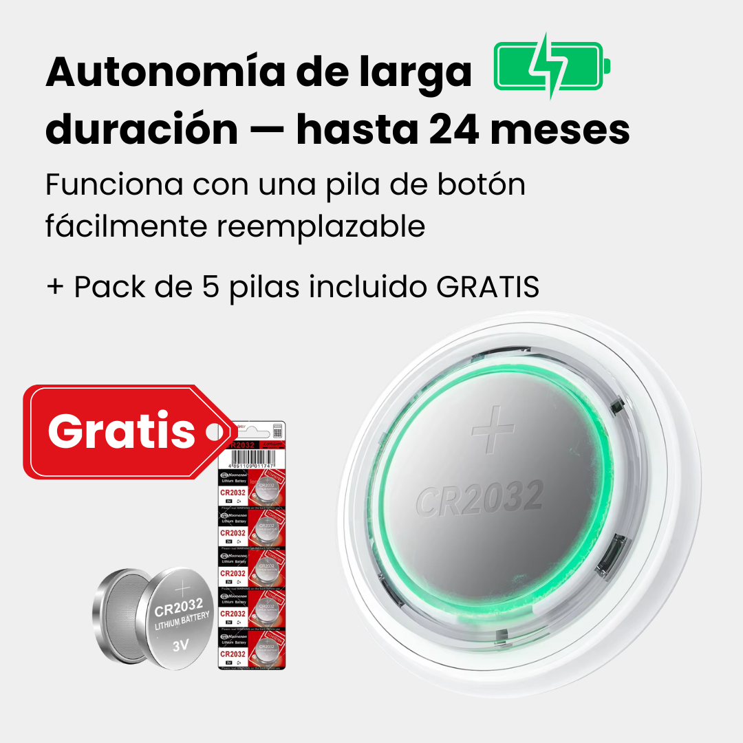 Pantalla de móvil mostrando ubicación con app de localizador GPS para mayores, compatible iPhone/Android.
