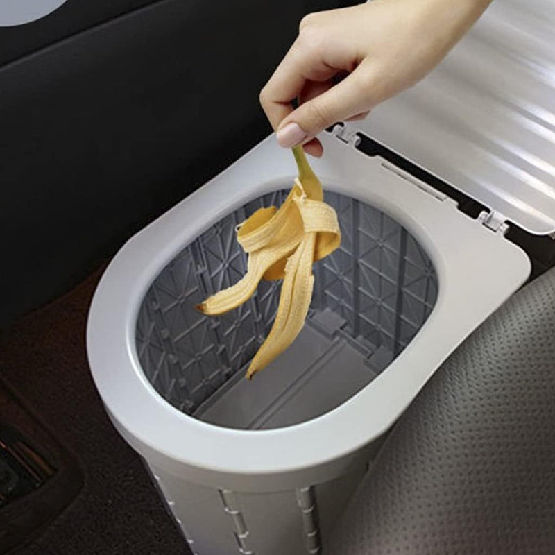 Solución práctica de inodoro plegable para viajes, camping y situaciones de emergencia. Muy funcional.