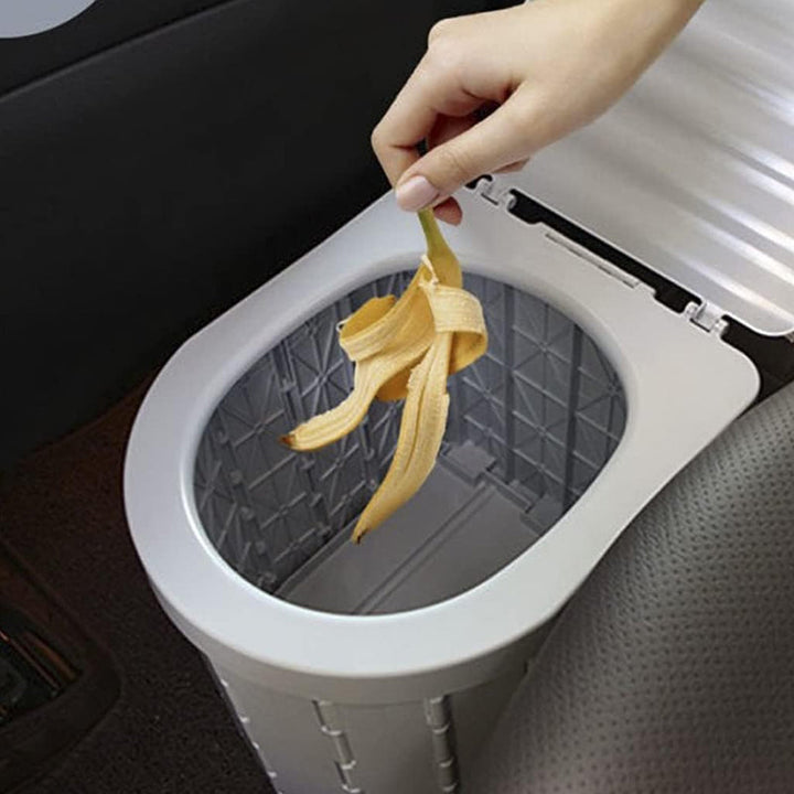 Solución práctica de inodoro plegable para viajes, camping y situaciones de emergencia. Muy funcional.