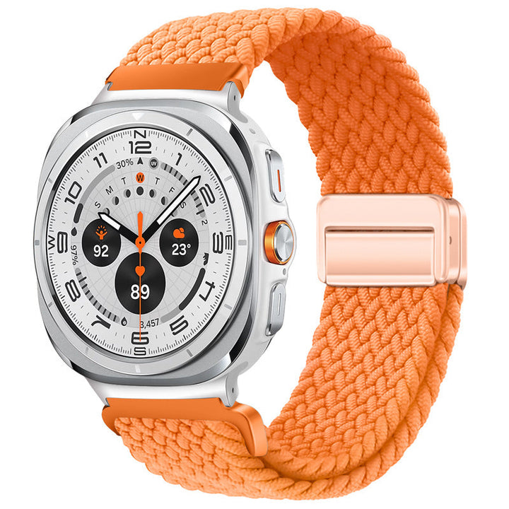 Confort superior con esta correa magnética de nailon para reloj 47mm. Accesorio deportivo esencial.